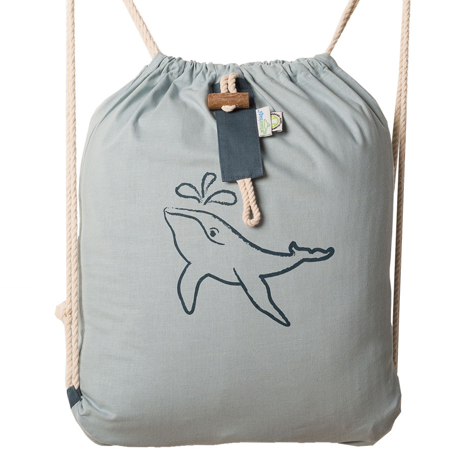 Humpback drawstring rucksack - Whale Bags Ltd.